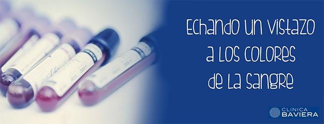 Echando un vistazo a los colores de la sangre | Blog de Clínica Baviera
