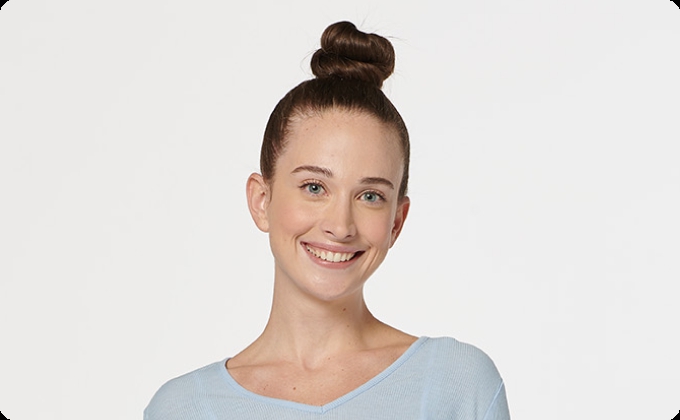 chica joven paciente cirugía refractiva