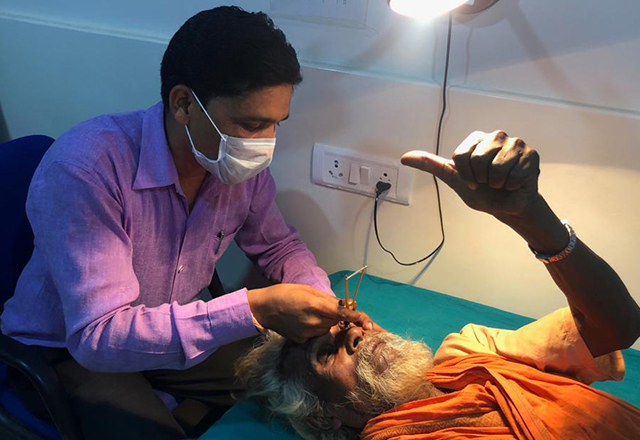 CONSTRUCCIóN DE UN HOSPITAL OFTALMOLóGICO EN LA INDIA